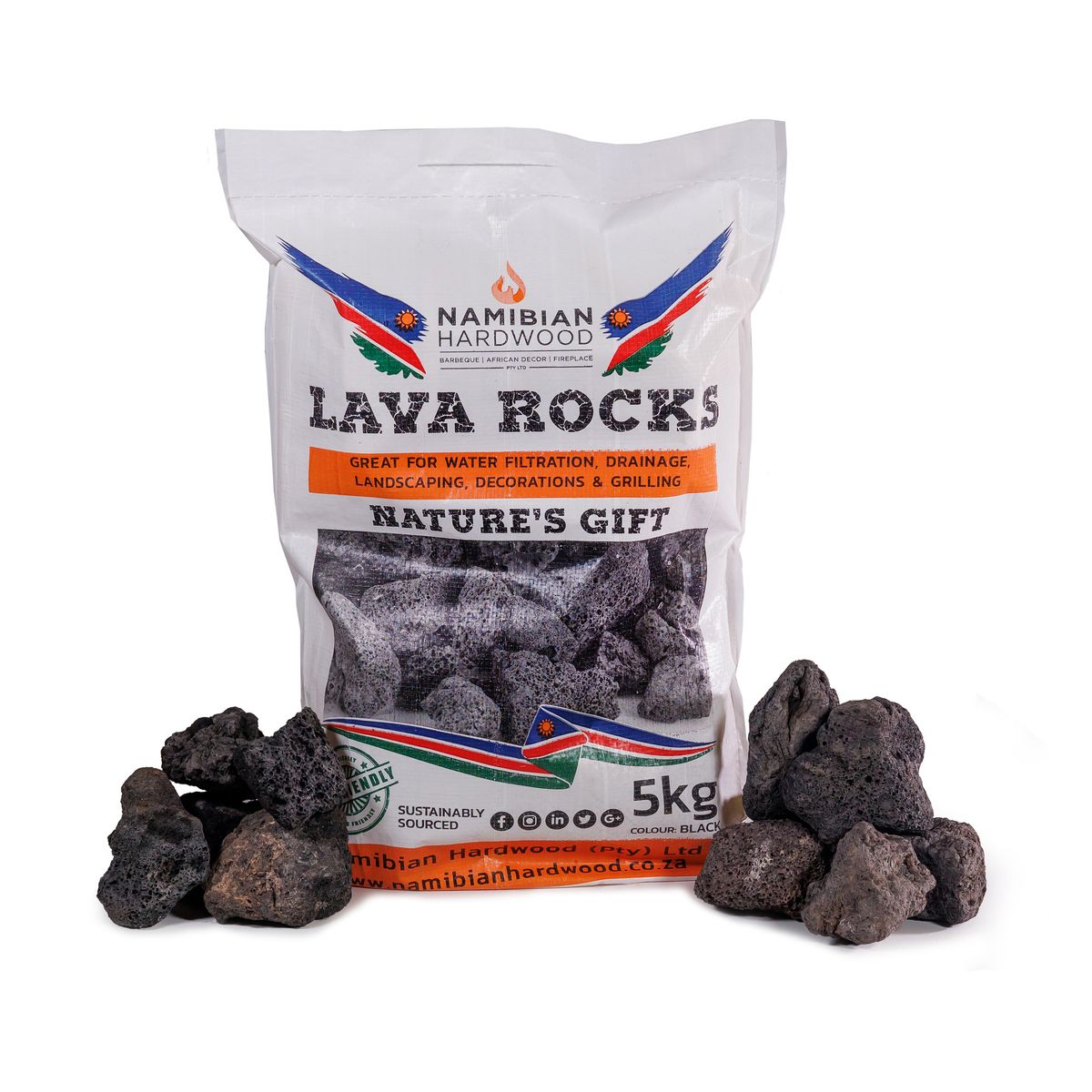 Lava Rock 5kg 6-9cm | Shop Today. Get it Tomorrow! | takealot.com