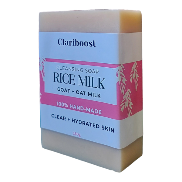 Clariboost Rice Milk Soap For Clear And Hydrated Skin-150G