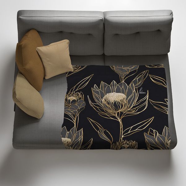 South African Elegance Light Weight Fleece Blanket by Nathan Pieterse