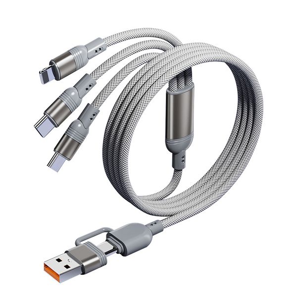 5 in 1 Cable USB Type C to C/Lighting/Micro Fast Charge Compatible Samsung