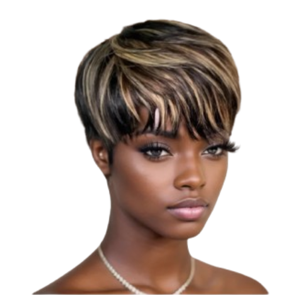 Highlight Short Pixie Cut Wig.