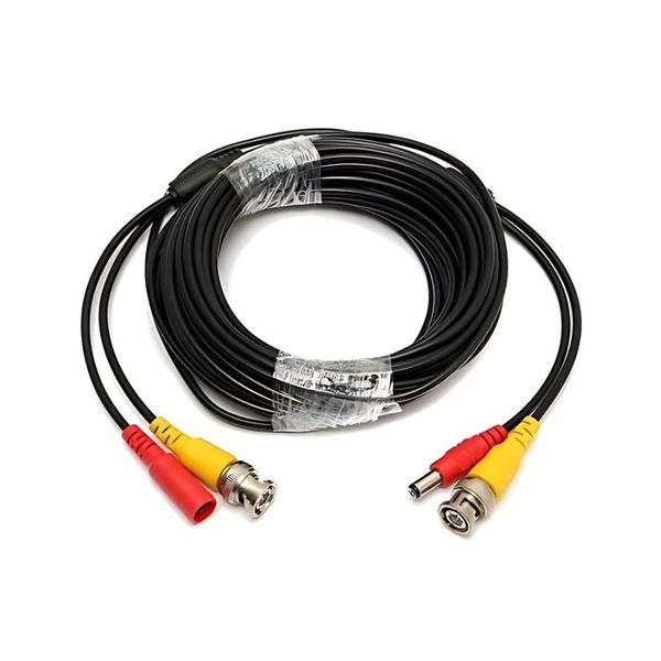 CCTV Camera Power &amp; Video Cable - 10M