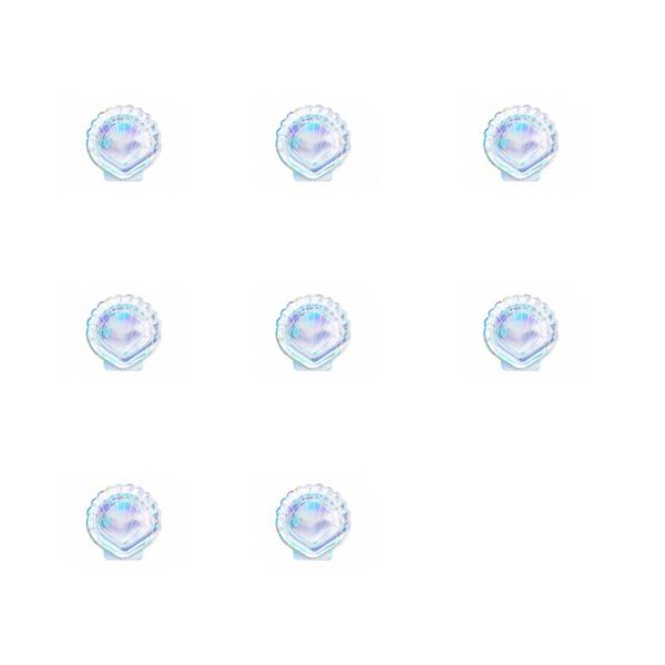Party Paper Plate | Mermaid Shell Shaped - Set of 8