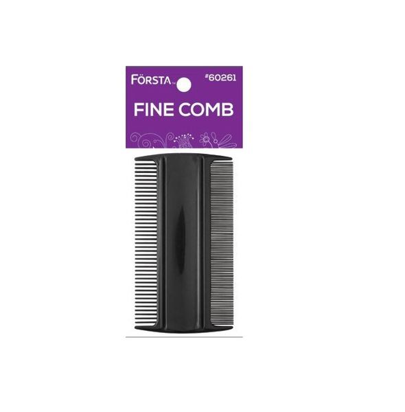 FORSTA Fine Comb Black x 50