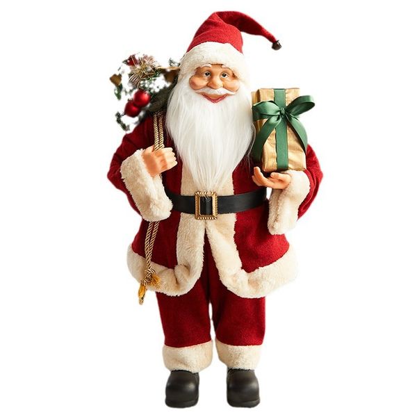 30cm Santa Claus Doll Ornament - For Christmas Scene Decoration