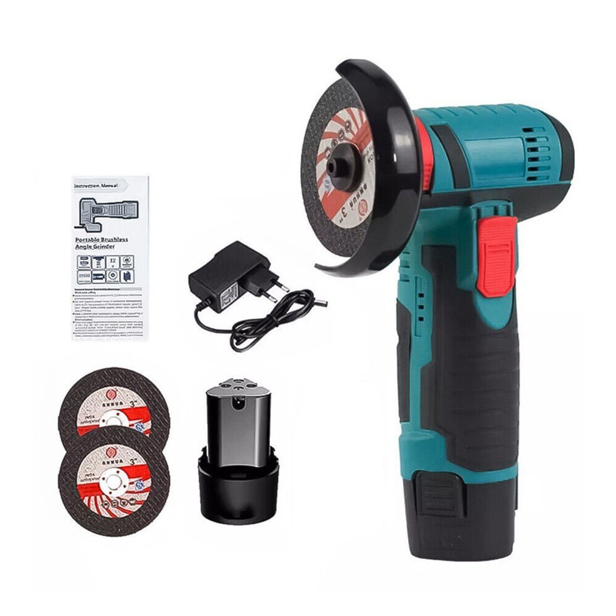 Electric Mini Cordless Angle Grinder-12V | Shop Today. Get it Tomorrow ...