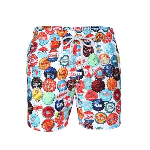 Men's Swim Shorts By John Frank - Beercaps