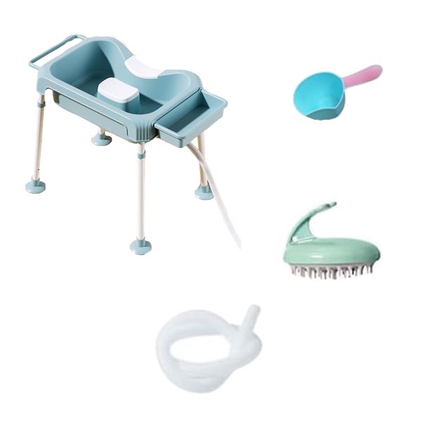 Health Portable Hair Washing Basin With Adjustable Legs - 65cm