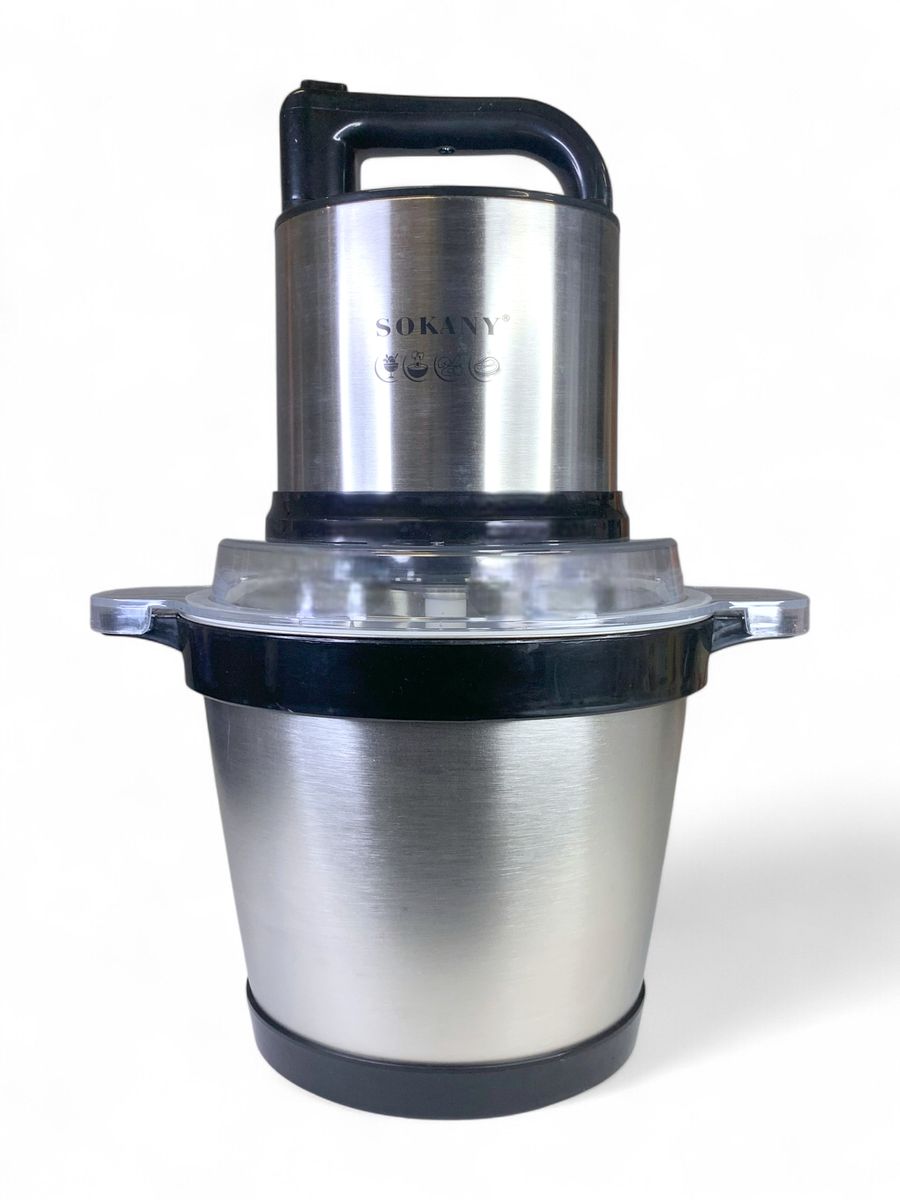 Sokany Wonder Chopper - 800W Stainless Steel, 4L Capacity