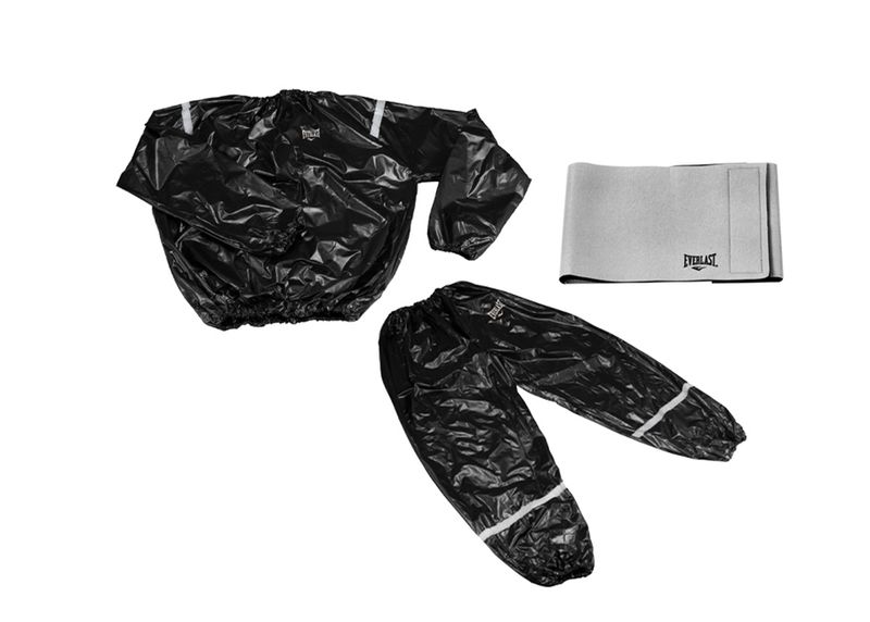 Everlast Slimmers Set - Sauna Suit &amp; Slimmers Belt