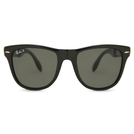 Ray-Ban Men's Folding Wayfarer RB4105 601/58 54 Polarized Sunglasses Image