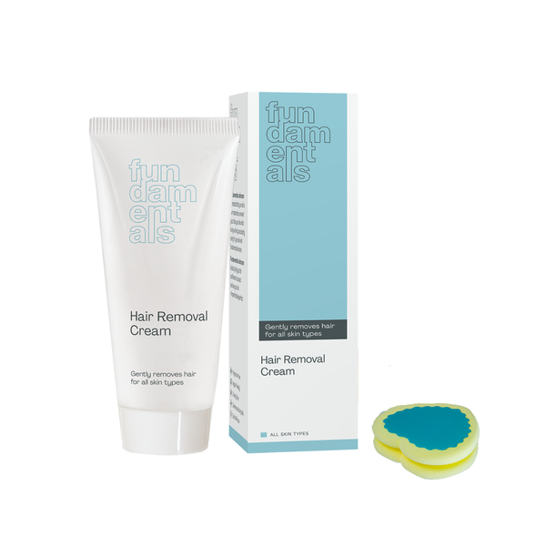 Fundamentals Skincare - Hair Removal Cream 100ml &amp; Hair Removal Sponge
