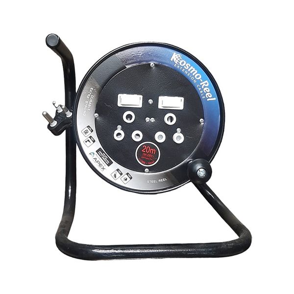 KOSMO-REEL Extension Plastic Reel 2 X 16A 20M x 1.5MM