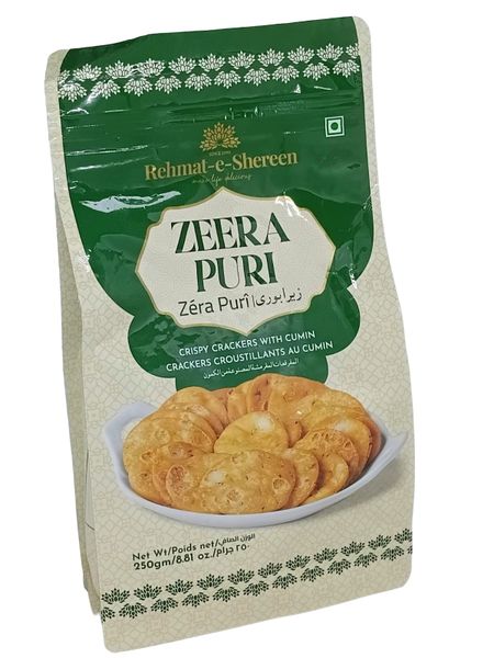 Cumin Crackers - Crispy Zeera Puri- 250g