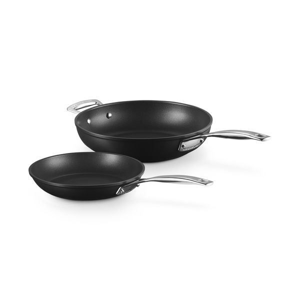 Le Creuset Toughened Non-Stick 2 Piece Frying Pan Set