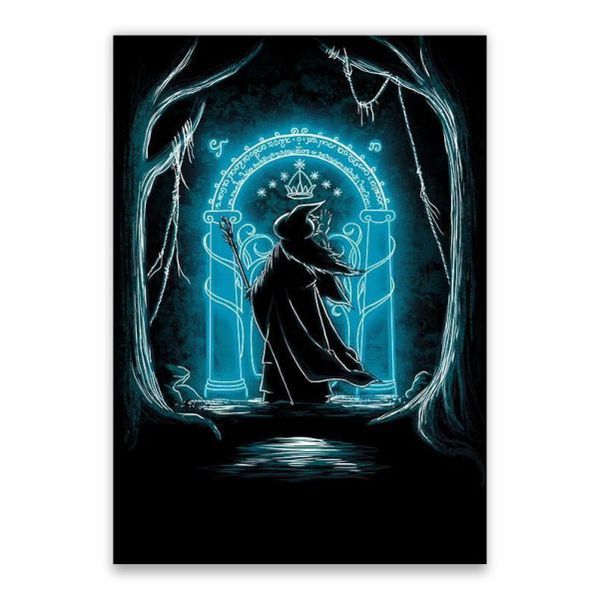 Gandalf Moria Poster - A1