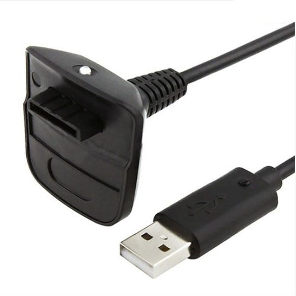 Generic Xbox 360 Controller Charging Cable - Xbox 360 2 in 1 Charging Cable