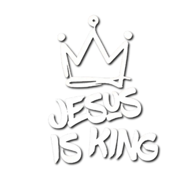 Christian Car Bumper Sticker: Jesus Is King