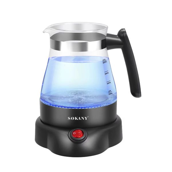 Sokany Portable Smart Glass Electric Turkish Coffee Maker Kettle