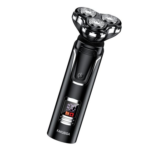 Electric Shaver, Intelligent Digital display Three-Blade Electric Razor