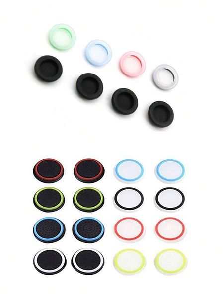 16pcs Silicone Luminous Button Cover For PS4/PS5/Xbox One