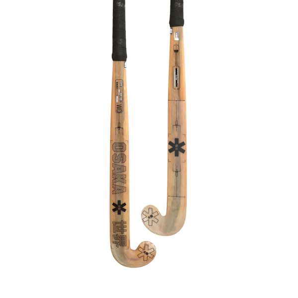 Osaka Indoor Pro Tour Wood - Pro Bow Hockey Stick - Black