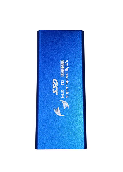 M.2 NGFF To USB3.0 External Enclosure - Blue