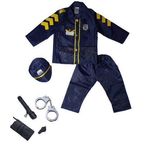 Childrens police hotsell dress up set