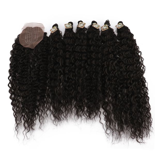 Magic All In One Pack Synthetic Hair Bundles With Closure New Lexi 2#