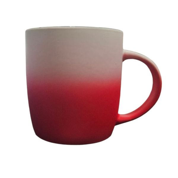 Two-Tone Vibrant Colored Matte Finish Ombre Coffee Mug - 250ml