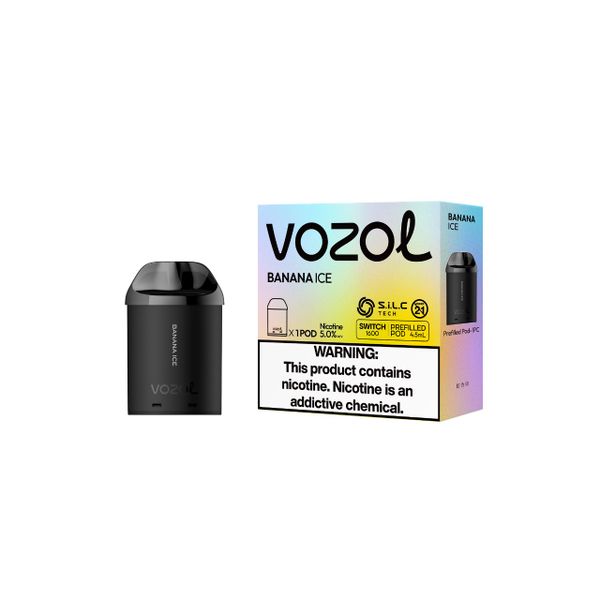 VOZOL Switch 1600C Pod-2%-Banana Ice