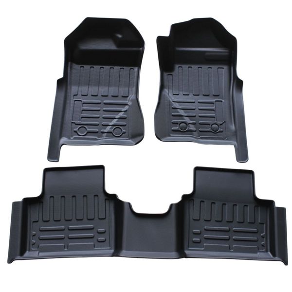 Afriboot Heavy Duty Floor Mats for Ford Ranger Next Gen Super Cab