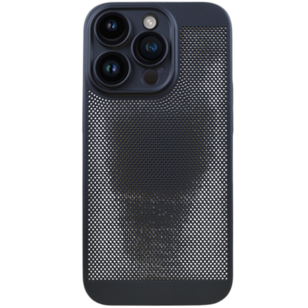 Mesh Phone Case With Built-In Camera Lens Compatible With iPhone 14 Pro Max