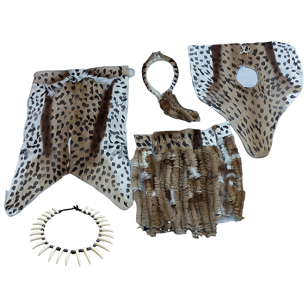 Mens African Traditional Imvunulo - 5 Piece Set