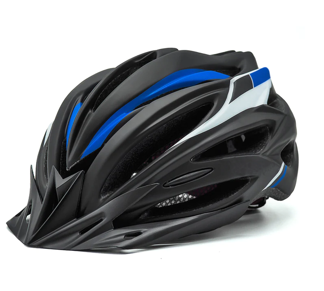 MTB Bicycle Helmet With LED Taillight and Sun Visor
