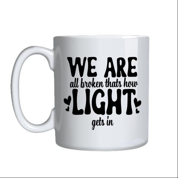 Light Coffee Mugs Trendy Motivational Graphic Cup Design Present 042