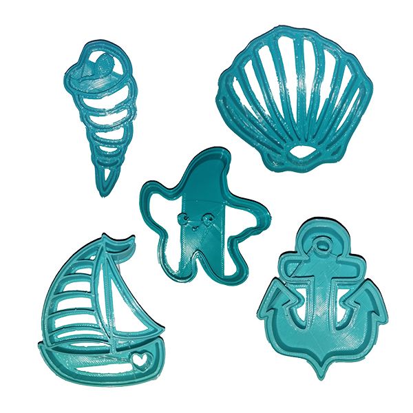 Sea Cookie Cutter Set 2