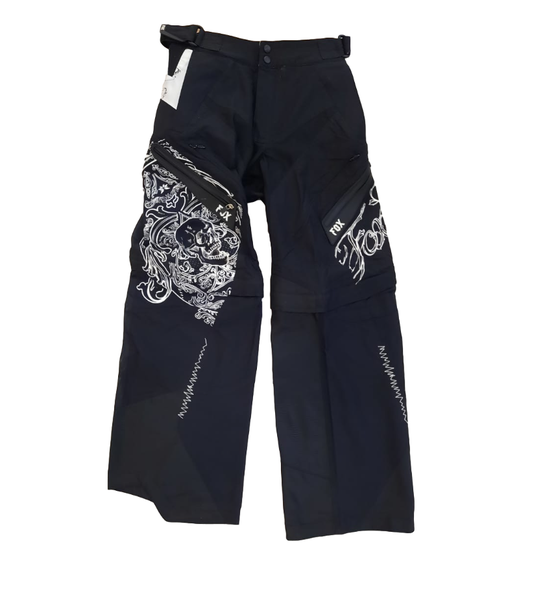 Fox Shortcut Black/White Pants