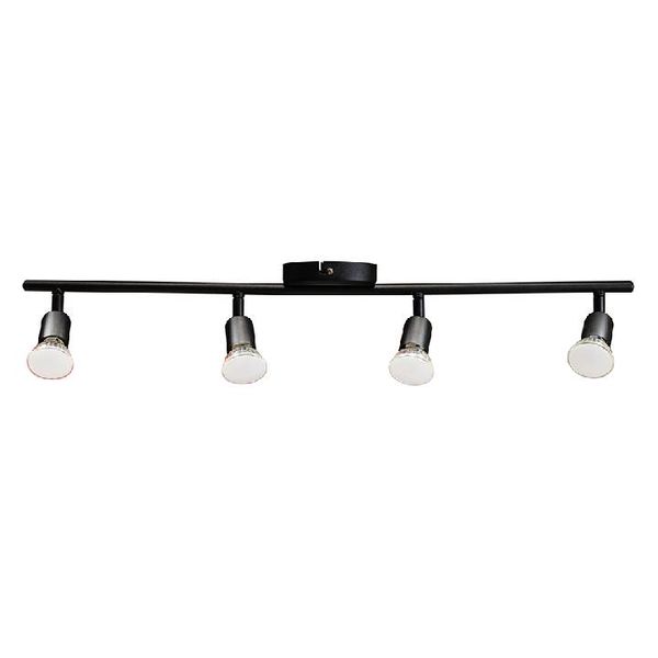 Eurolux - Buzz Spot Light Black LED GU10 4x2.8w