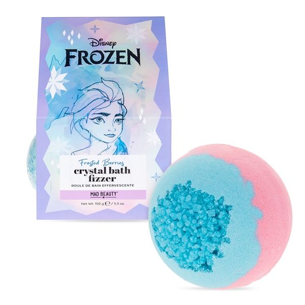 Disney Frozen Crystal Bath Fizzer 150g Frosted Berry Scented