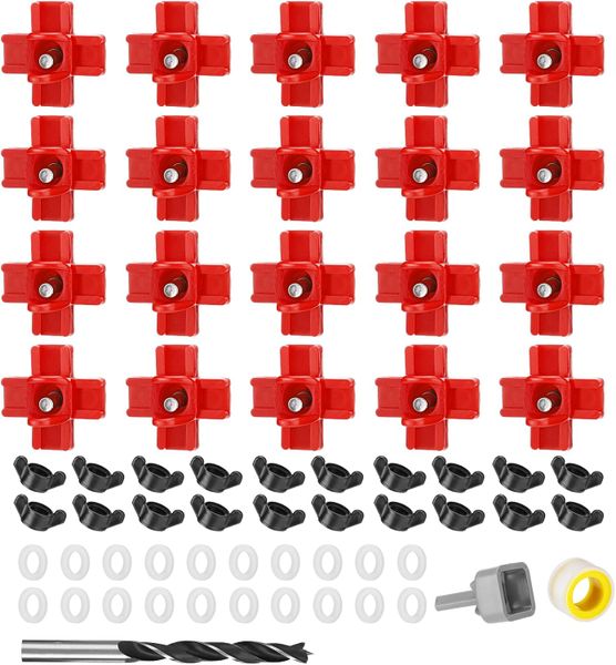 20 Pieces Horizontal Chicken Nipples Waterer - Easy Install