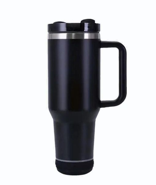 Black Double Wall Insulated Vacuum Mug with Bluetooth Speaker 1200 ml Flask