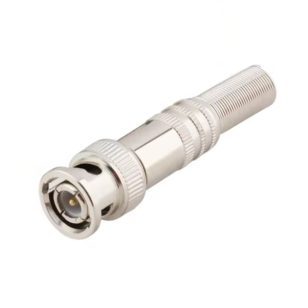 Quick Screw BNC Male Surveillance Camera Cable Connector, Pack of 100