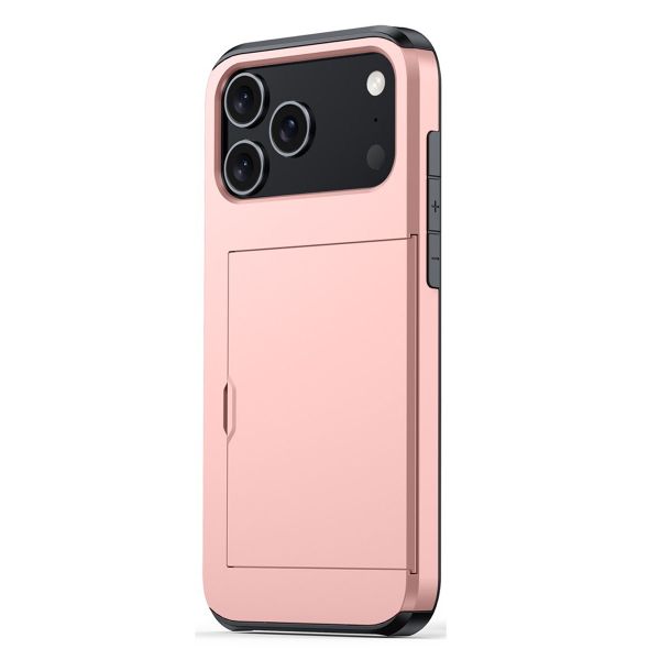 Compatible with iPhone 17 Pro Max Case Wallet with Card Holder (3 Cards)
