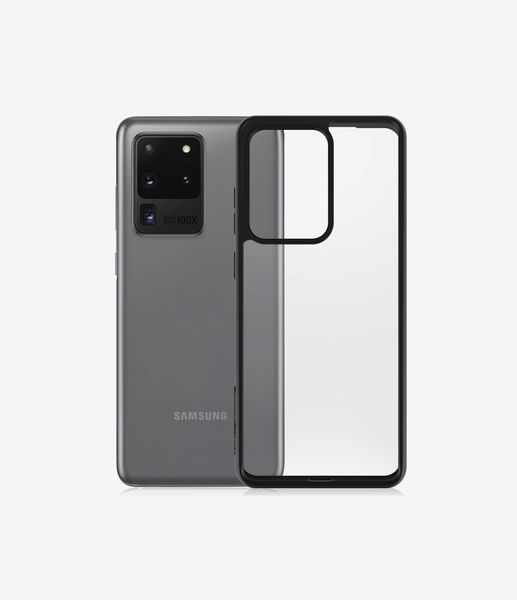 PanzerGlass™ Samsung Galaxy S20 Ultra Clearcase™ - Clear/Black