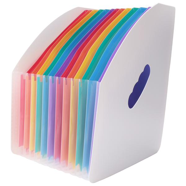 Expanding File Holder A4 File Organizer 13 Pockets File Holder