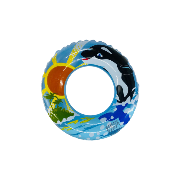 61cm Children's Swimming Ring - Inflatable Pool Float for Kids
