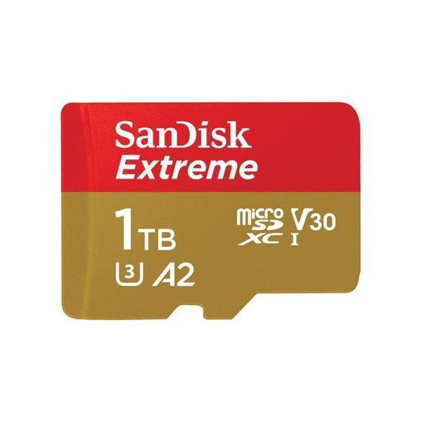 SanDisk Extreme 1TB Micro SDXC UHS I Memory Card