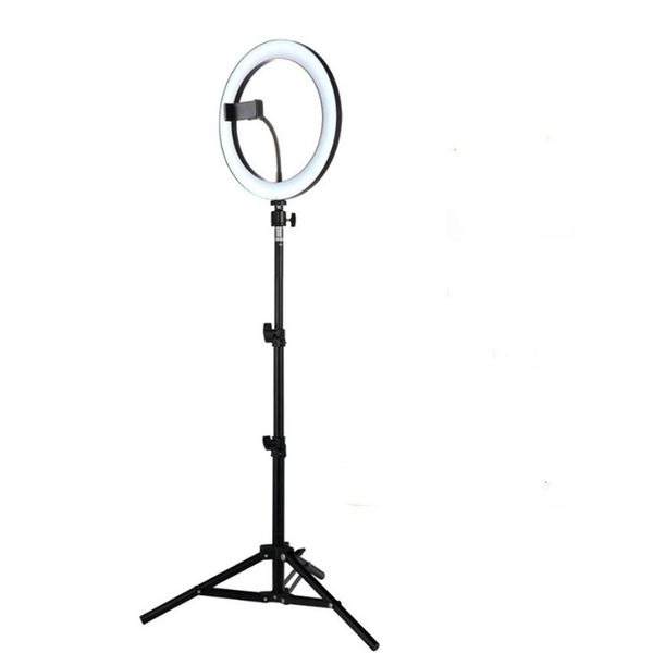 26cm Dimmable LED Ring Light Lamp With 2m Stand