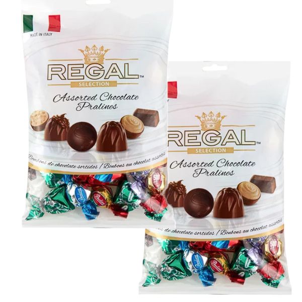 Regal Selection Assorted Chocolate Pralines - 2 x 500g
